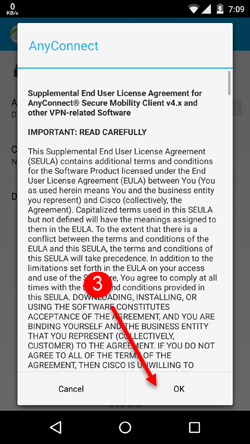 step3 - آموزش استفاده از سرویس cisco anyconnect در اندروید
