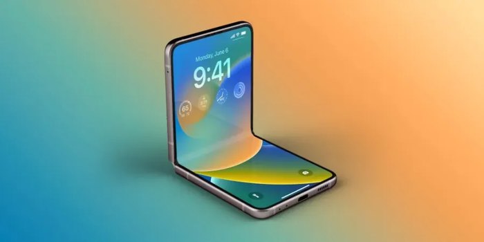 Apples first foldable iPhone - فوری: همکاری سامسونگ و اپل برای ساخت اولین آیفون تاشو